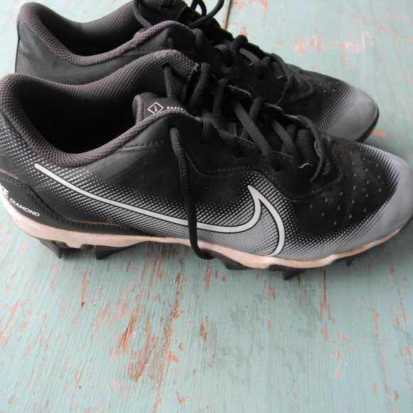 Nike Mens Baseball Cleats size 8.5 Alpha Huarache 4 Keystone Black DJ6524-011 - Picture 1 of 6